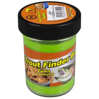 Trout Finder Bait Forellenteig Glitter Tuna grün