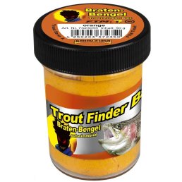 Trout Finder Bait Forellenteig Glitter Braten-Bengel orange