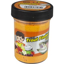 Trout Finder Bait Forellenteig Glitter Frucht Fritze orange