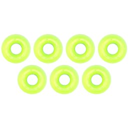 Omura Tungsten Perlen rundes Loch 0,39 g / 3,8 mm orange