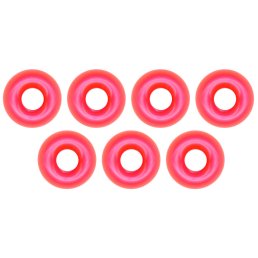 Omura Tungsten Perlen rundes Loch 0,39 g / 3,8 mm orange