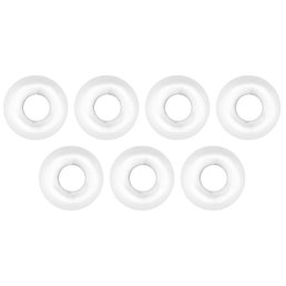 Omura Tungsten Perlen rundes Loch 0,39 g / 3,8 mm orange