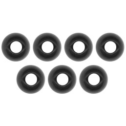 Omura Tungsten Perlen rundes Loch 0,39 g / 3,8 mm orange