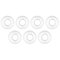Omura Tungsten Perlen rundes Loch 0,39 g / 3,8 mm orange