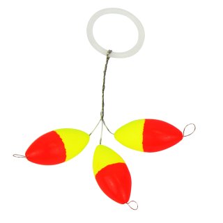 FTM NG Trout Piloten oval orange / gelb 8,8 x 18,5 mm