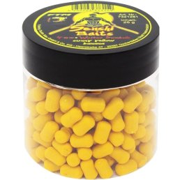 FTM Senshi Baits Wafter Dumbells 4 mm Sunny Yellow Banana