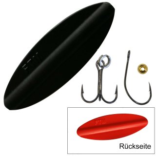 FTM Omura Inline Maxi Spoon 7,5g schwarz/rot