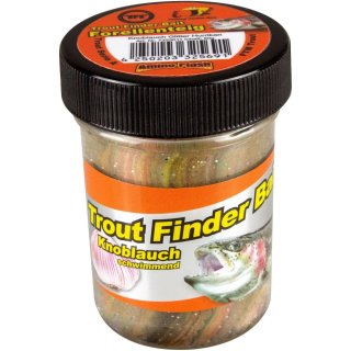 Trout Finder Bait Forellenteig Glitter Knoblauch Hurricane