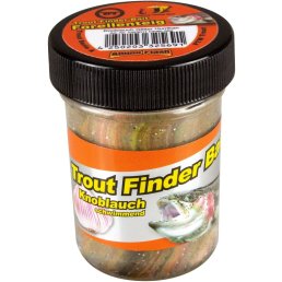 Trout Finder Bait Forellenteig Glitter Knoblauch Hurricane