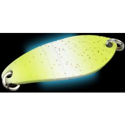 FTM Spoon Dragon 2,5g neon gelb Lumi / schwarz mit Glitter Lumi