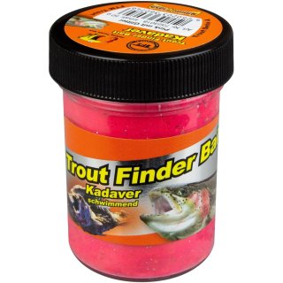 Trout Finder Bait Forellenteig Glitter Kadaver schwimmend Pink