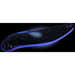 Hammer 3,2 g neon grün Lumi / schwarz mit Glitter Lumi