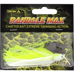 Seika Pro Randale Max Chatterbaits 14 g weiß - grün