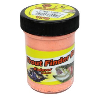 Trout Finder Bait Forellenteig Glitter Kadaver sinkend Lachs