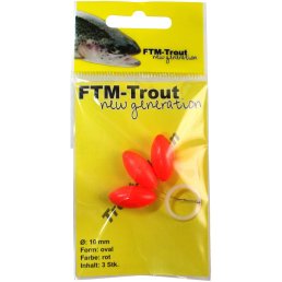FTM NG Trout Piloten oval rot 10 mm