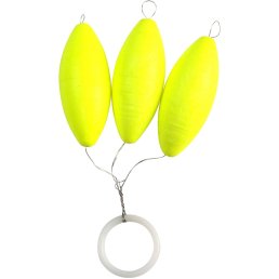 FTM NG Trout Piloten oval gelb 15 mm