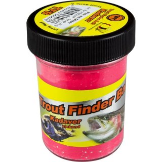 Trout Finder Bait Forellenteig Glitter Kadaver sinkend Pink