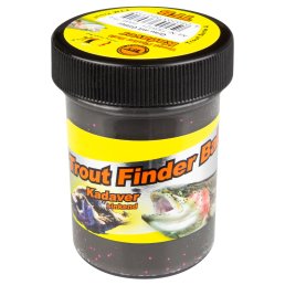 Trout Finder Bait Forellenteig Glitter Kadaver sinkend Grau