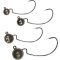 LMAB Tungsten Offset Jig Green Pumpkin 2/0 3,5 g
