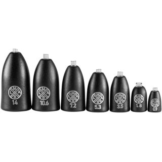 LMAB Tungsten Bullet Weight Matt Black 5,3 g