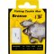 Brasse Haken gebunden 8 / 70cm / 0,18mm / 10 Stück