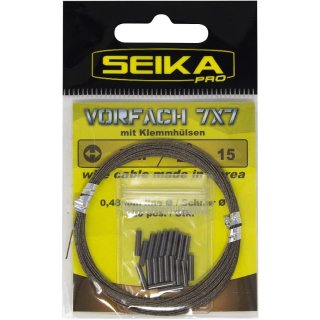 Seika Pro Vorfach 7x7 mit Klemmhülsen 15 kg