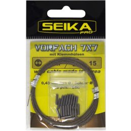 Seika Pro Vorfach 7x7 mit Klemmhülsen 15 kg