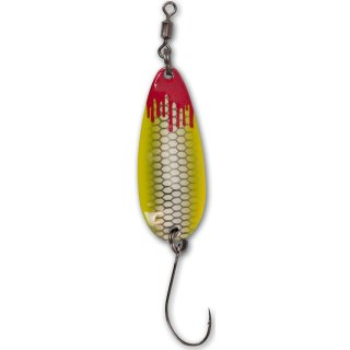 Magic Trout Bloody Shoot Spoon pearl / gelb