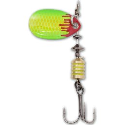 Magic Trout Bloody Spinner gelb / grün