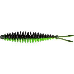 Magic Trout T-Worm V-Tail neon grün / schwarz