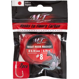 Magic Trout - Trout Hook Maggot 200 cm Gr. 4