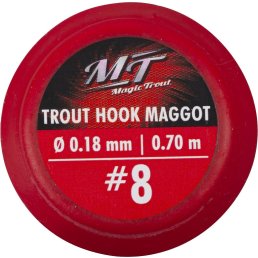 Magic Trout - Trout Hook Maggot 200 cm Gr. 4