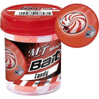 Magic Trout - Trout Bait Taste Candy / rot - weiß