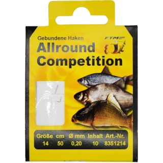 FTM Allround Competition Haken gebunden Gr. 14 / 0,20 mm