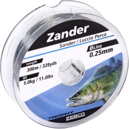 Zebco Angelschnur Trophy Zander 0,25 mm / 5,0 kg