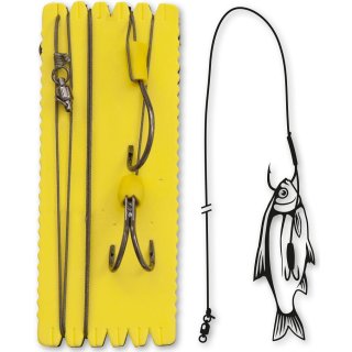 Black Cat Bouy and Boat Ghost Double Hook Rig XL