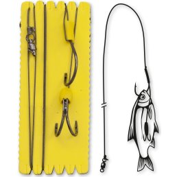 Black Cat Bouy and Boat Ghost Double Hook Rig XL