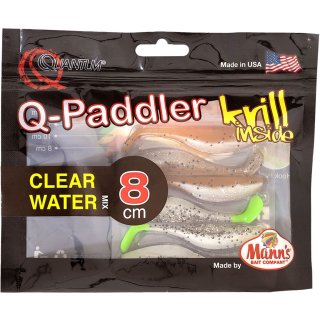 Quantum Q-Paddler Power Packs salt & pepper UV-tail + sand goby 8 cm