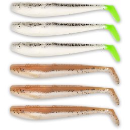Quantum Q-Paddler Power Packs salt & pepper UV-tail + sand goby 8 cm