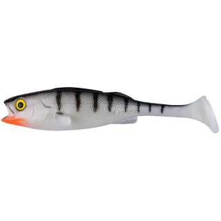 LMAB KØFI Perch Shad Blister 7 cm White Tiger