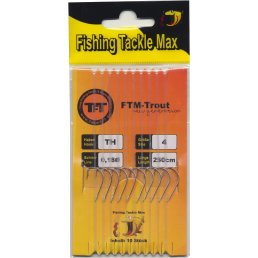 FTM TFT Teig Haken gebunden 250 cm Gr. 4 / 0,18 mm