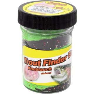 FTM Trout Finder Bait Forellenteig Knoblauch sinkend schwarz / grün