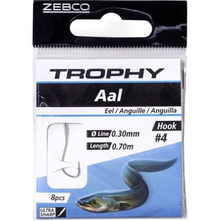 Zebco Trophy Aal Vorfachhaken Gr. 6