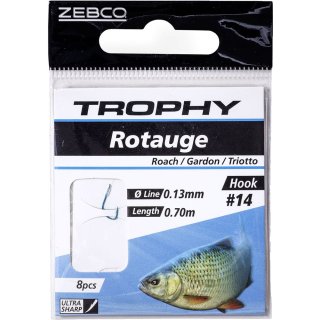 Zebco Trophy Rotauge Vorfachhaken #10