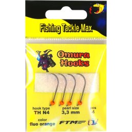 FTM Omura Hook TH N4 3,3 mm fluo orange