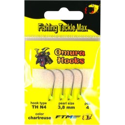 FTM Omura Hook TH N4 3,8 mm chartreuse