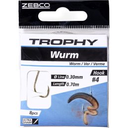 Zebco Trophy Wurm Vorfachhaken #2