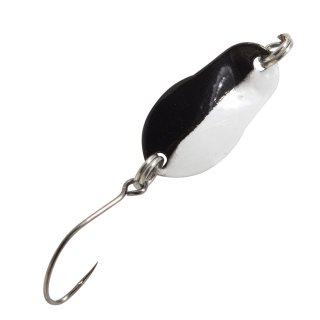 FTM Spoon Track 0,7 g schwarz - weiß / schwarz