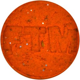FTM Faulenzerteig sinkend Knoblauch neon orange