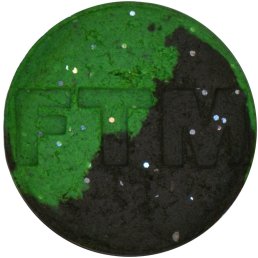 FTM Faulenzerteig sinkend Knoblauch schwarz / neon grün